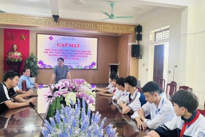 ✨KHÍ THẾ SẴN SÀNG – TỰ TIN TỎA SÁNG!✨Gặp mặt Đội tuyển HSG TDTT tham dự Hội thi Thể dục Thể thao học sinh phổ thông ngành Giáo dục tỉnh Ninh Bình lần thứ I năm 2026