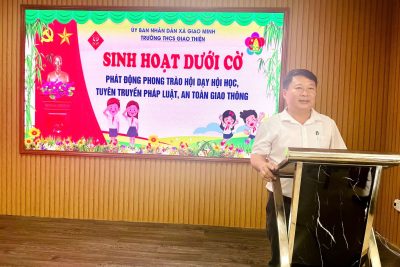 TRƯỜNG THCS GIAO THIỆN PHÁT ĐỘNG PHONG TRÀO “HỘI DẠY – HỘI HỌC” CHÀO MỪNG NGÀY NHÀ GIÁO VIỆT NAM 20/11/2025