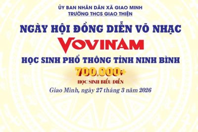 💥 “Đồng diễn rực rỡ – Lan tỏa tinh thần Vovinam!”